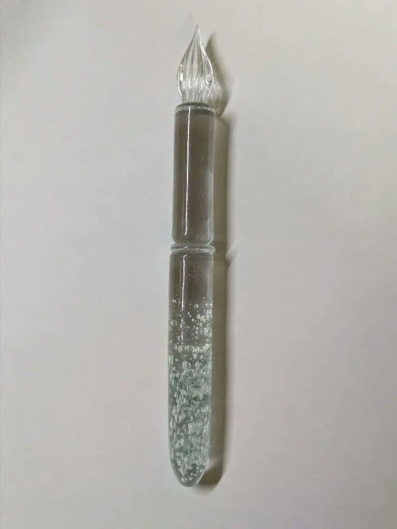 【値下げ 2月末まで】色華硝子xアンコーラ ガラスペン marine 