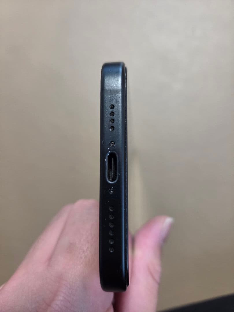 スマートフォン本体 iPhone15plus128GBBLACK