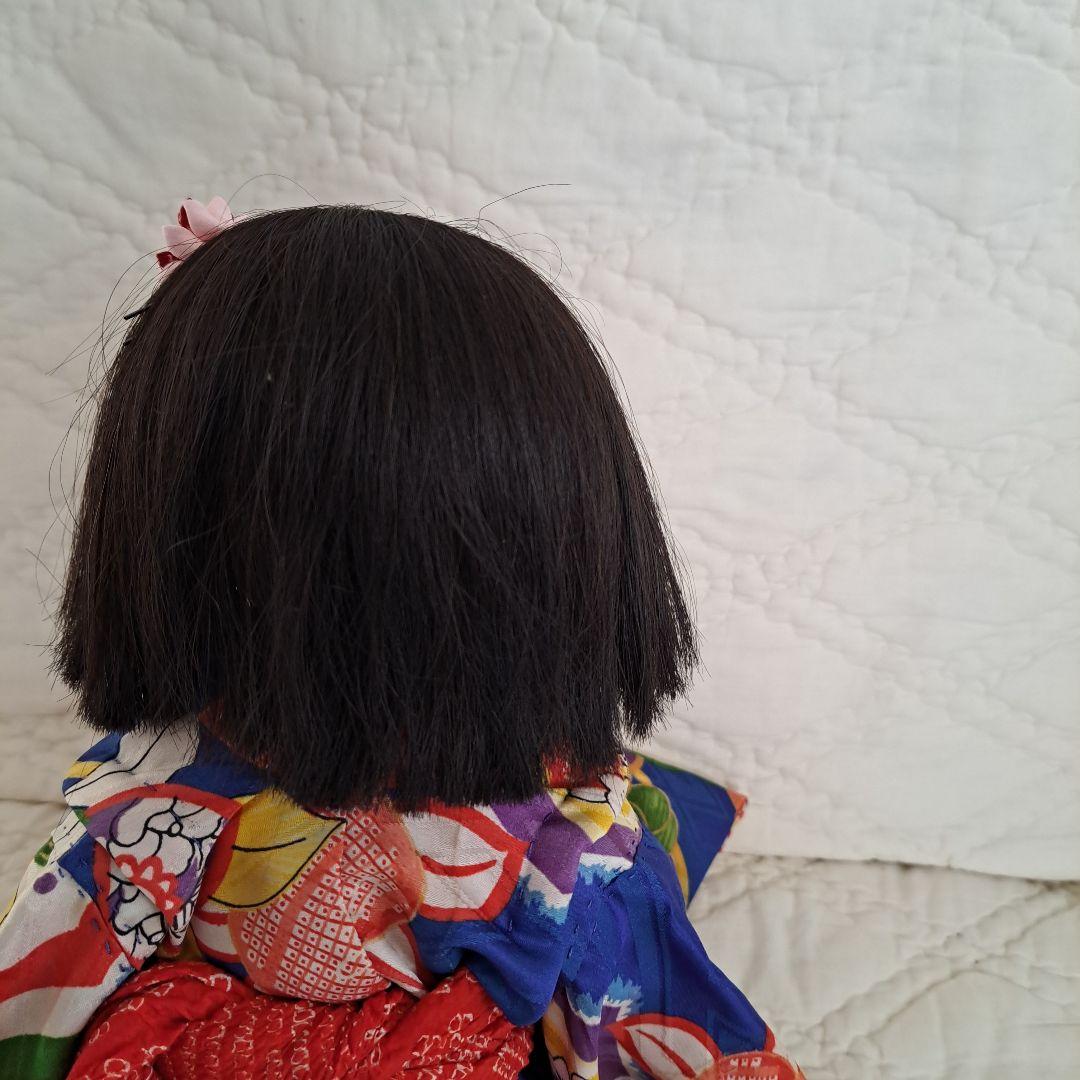 昭和初期　市松人形　42㎝