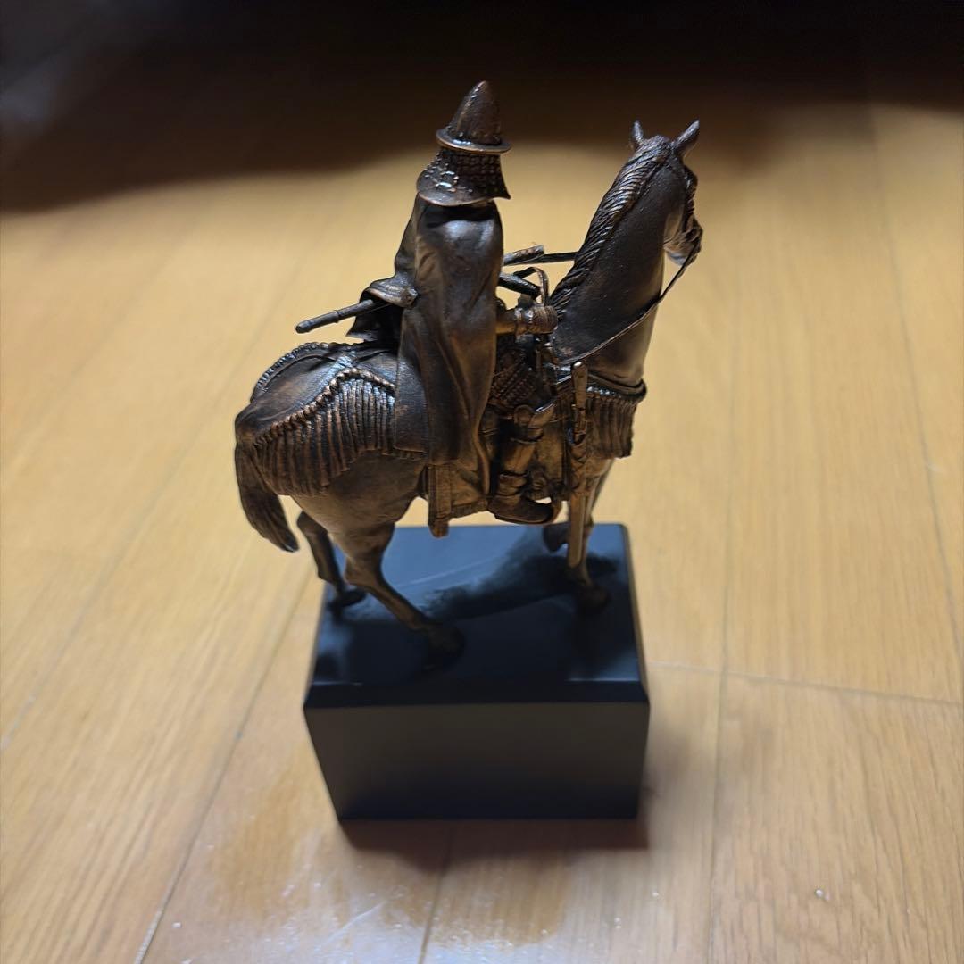 騎馬武者 ブロンズフィギュア