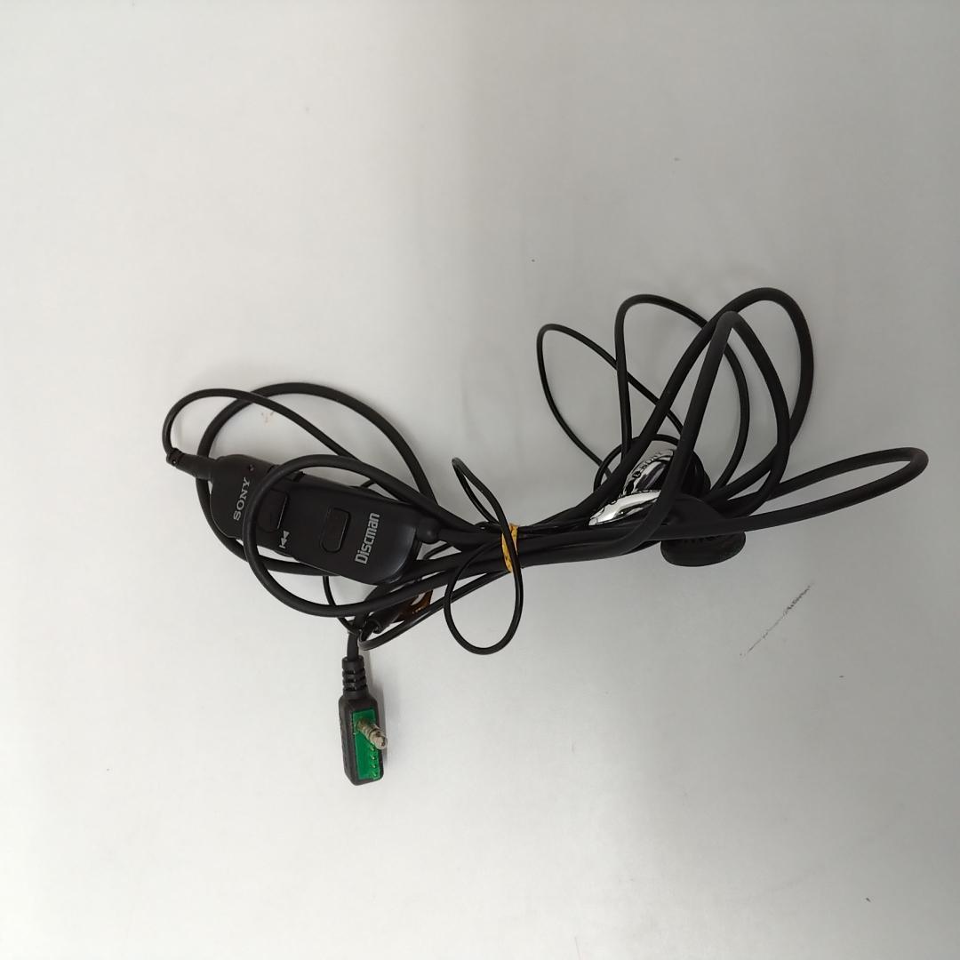若《XWJPW》動作品　SONY　CD Discman D-202　イヤホン