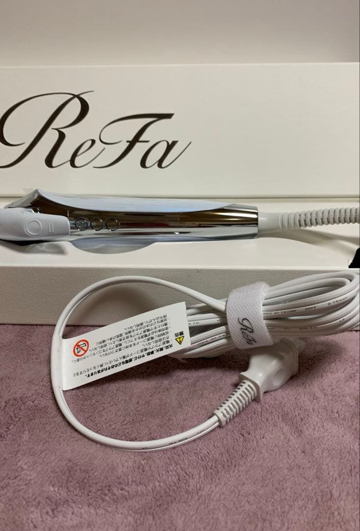 【新品未使用】ReFa リファカールアイロンプロ19mmホワイト正規品1年保証有