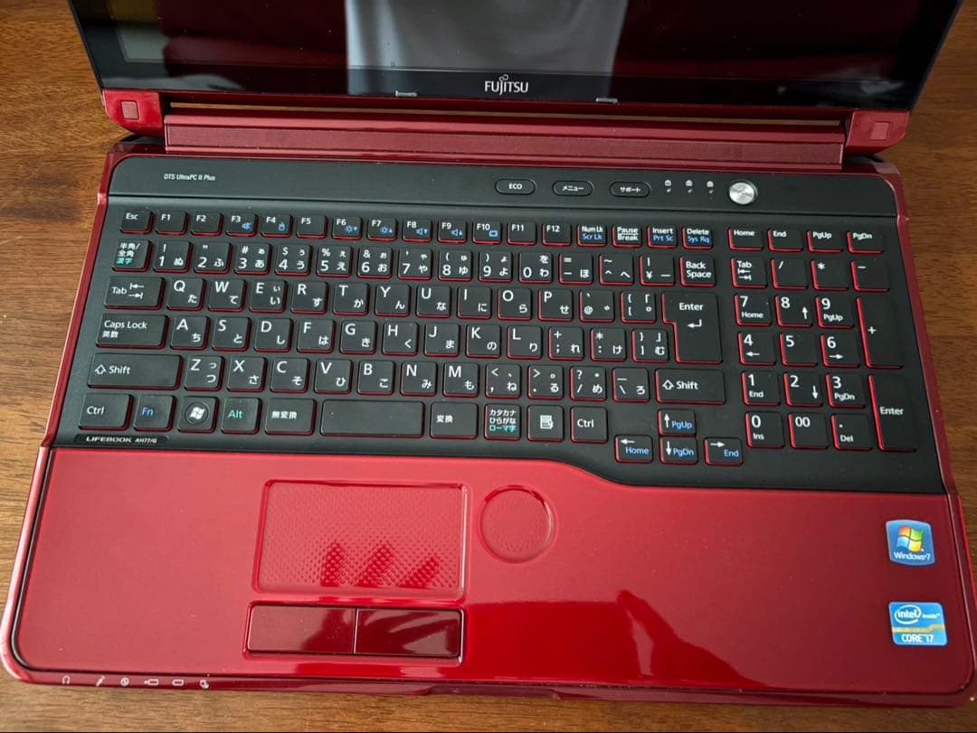 美品 富士通（FUJITSU） ノートPC FMVA77GR