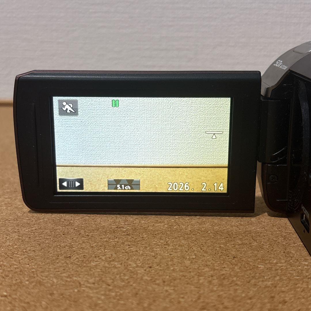 Panasonic ビデオカメラ　HC-V620M ブラウン