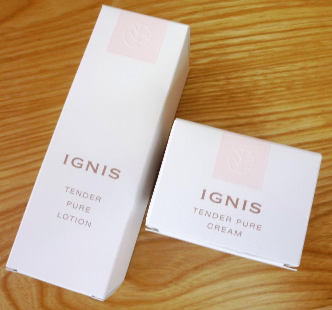 新品未開封 IGNIS イグニス テンダー ピュア ローション、クリーム セット