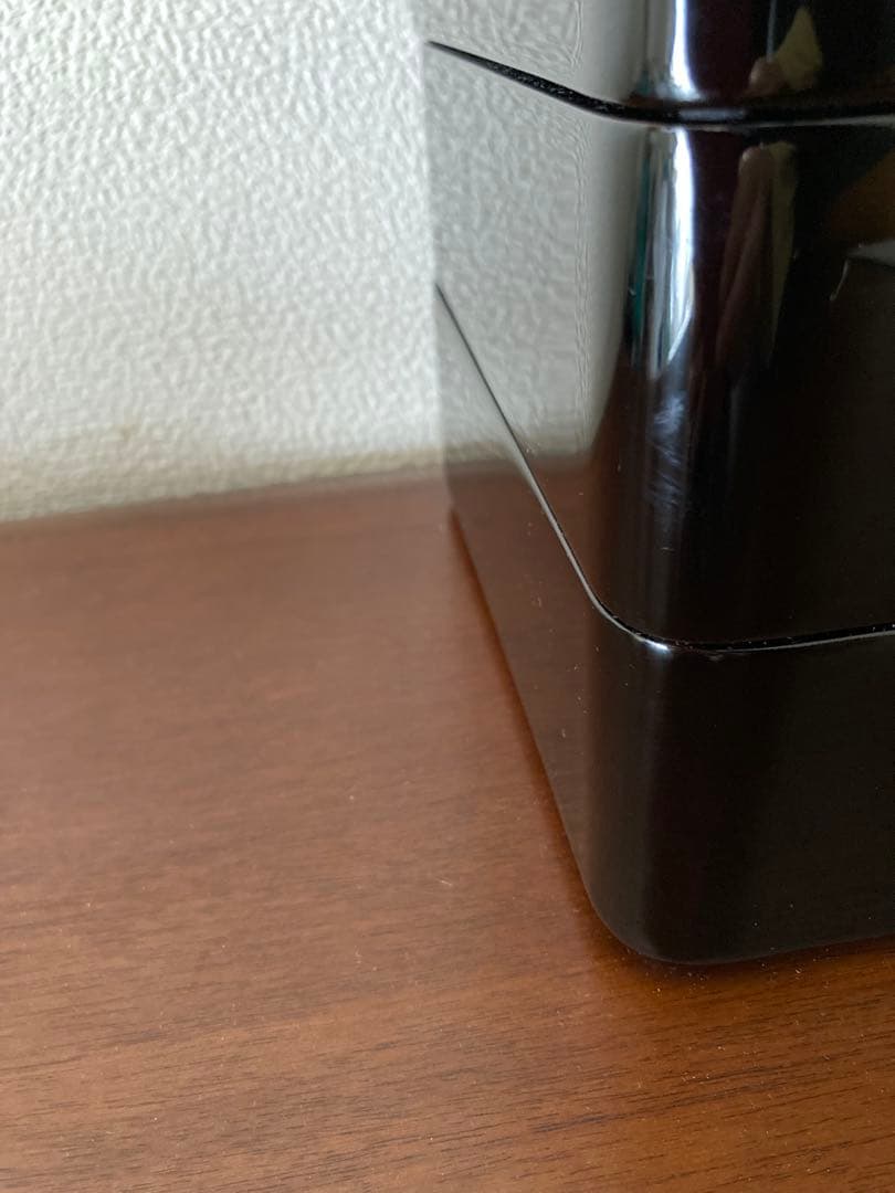 重箱 会津塗 沈金 松枝蒔絵 重箱 6.5寸 三段重ね