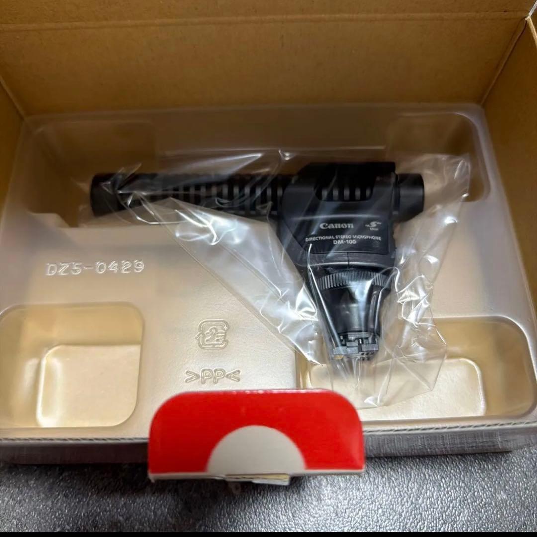 新品未使用品　Canon DM-100ビデオ用ステレオマイク
