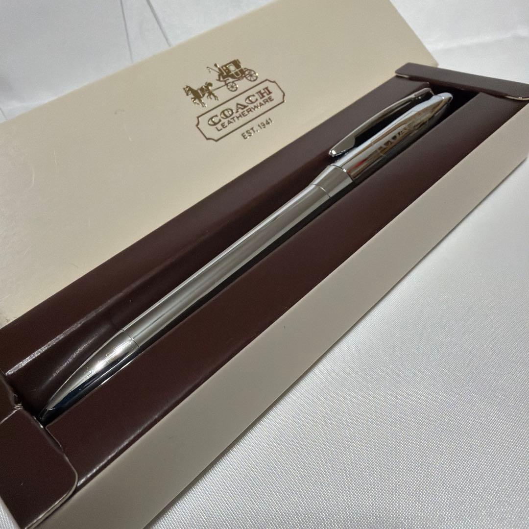 美品　コーチ　COACH　ボールペン（ブラックインク）・リングノート　レキシー