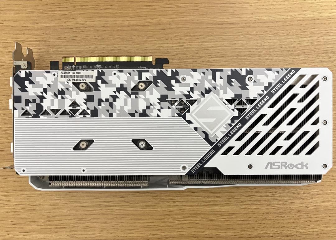ASRock Radeon RX6650XT Steel Legend 中古