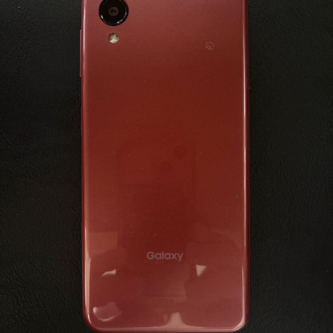 Galaxy A23 5G SCG18 Red 中古美品 箱説明書付SIMフリー