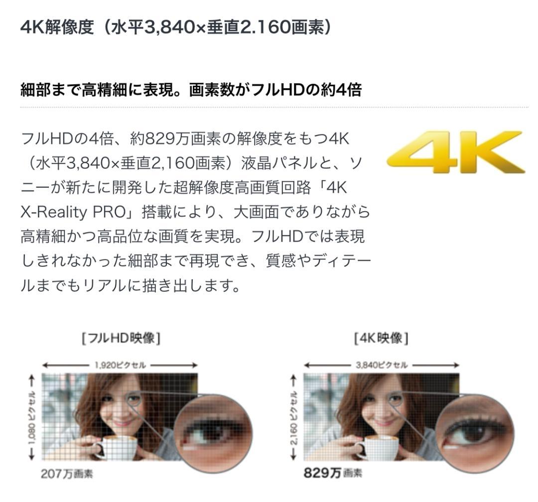 最終値下げ 安心たのメル便：KD-65X8500A ブラビアソニー　B-CAS付