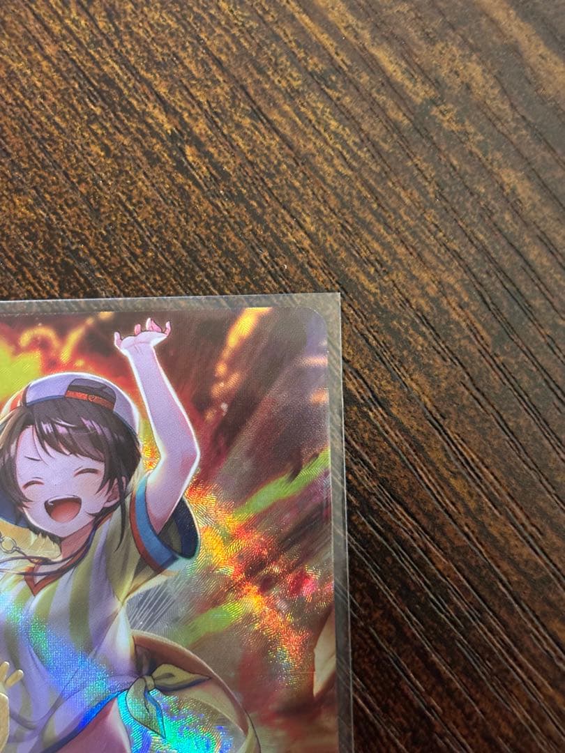 【ホロライブ】　大空スバル SEC 箔押しサイン