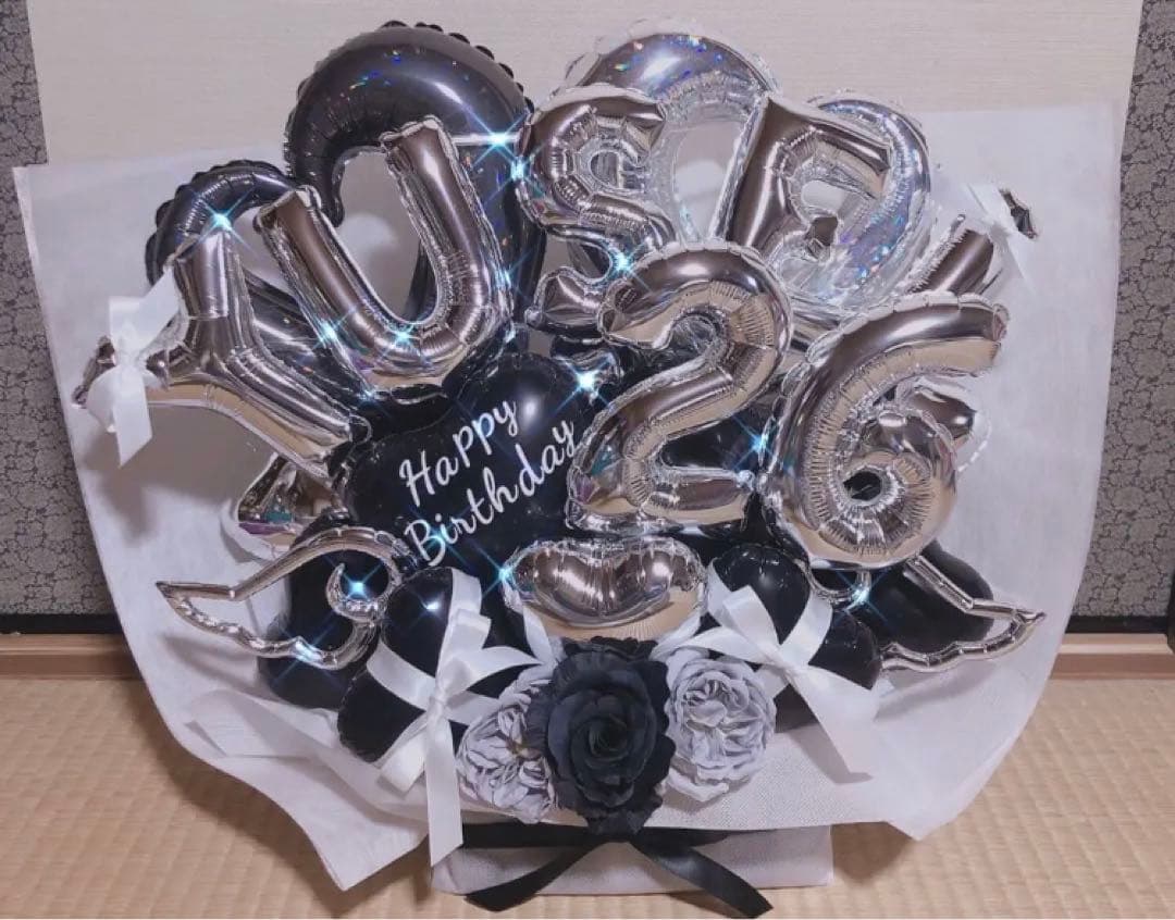 バルーンギフト　バルーンアレンジ  生誕祭　プラス　卓フラ　推し
