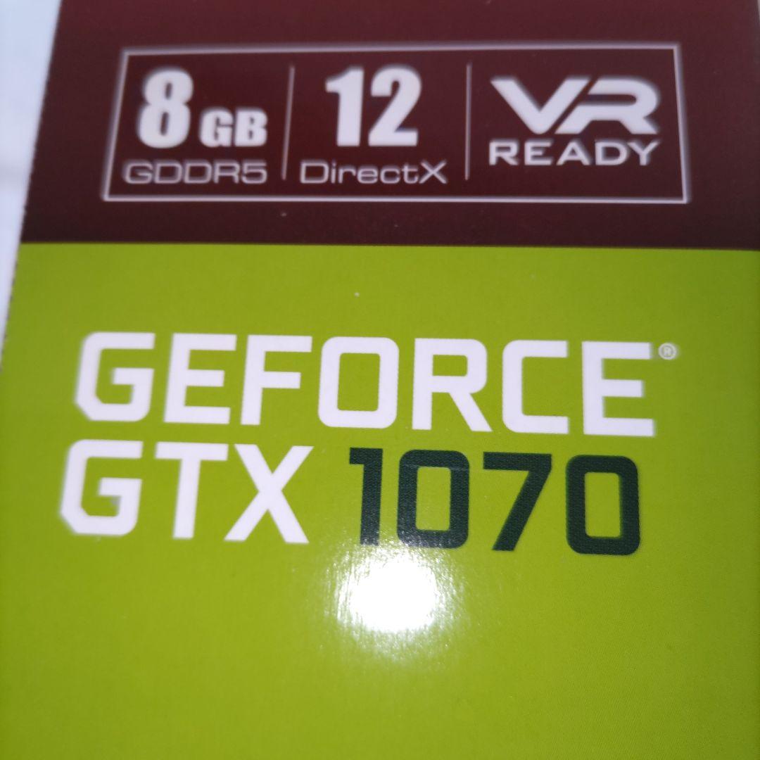 新品未開封　MSI GeForce GTX 1070 GAMING Z 8G