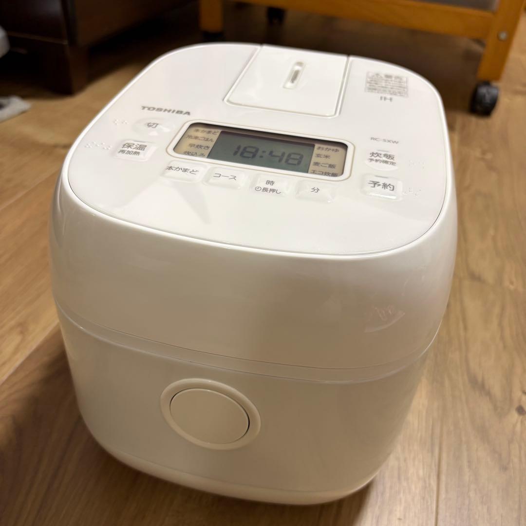 東芝 IH炊飯器 RC-5XW