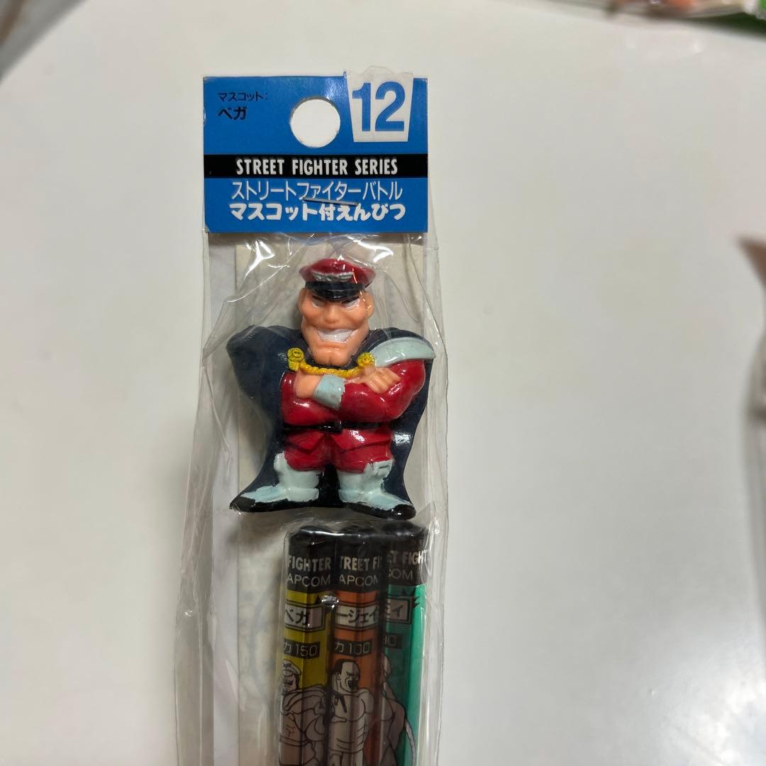 【未開封】ストリートファイター　バトルえんぴつ　マスコット付　5つセット