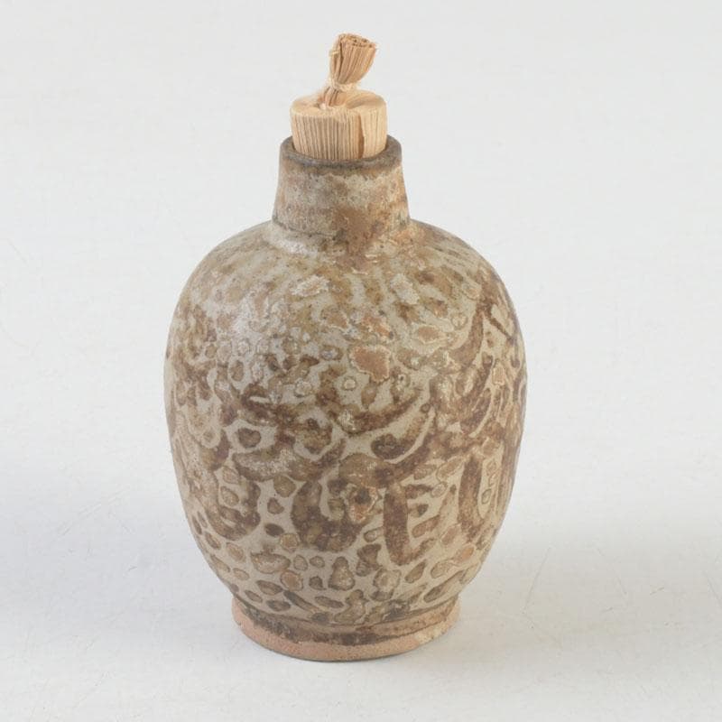 茶道具　すんころく　灰釉　振出　時代箱　V　A33