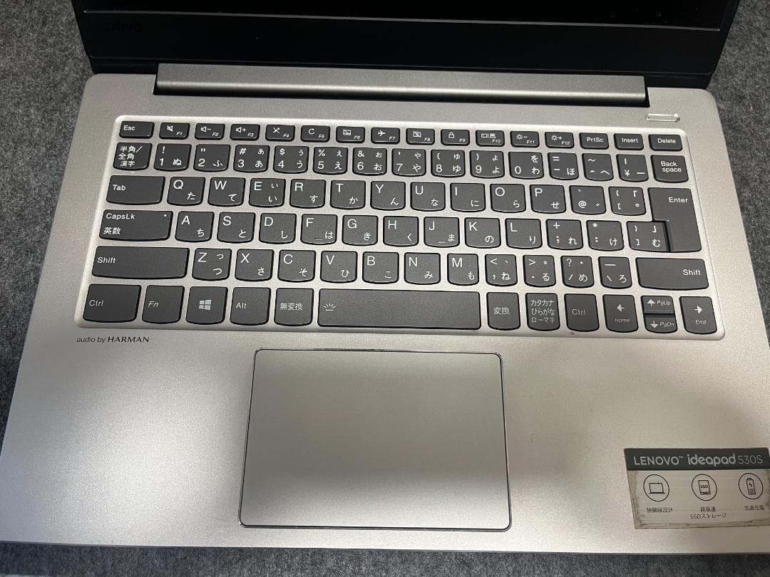 A*s様 Lenovo 530S AMD Ryzen 5［BIOSまでの動作確認