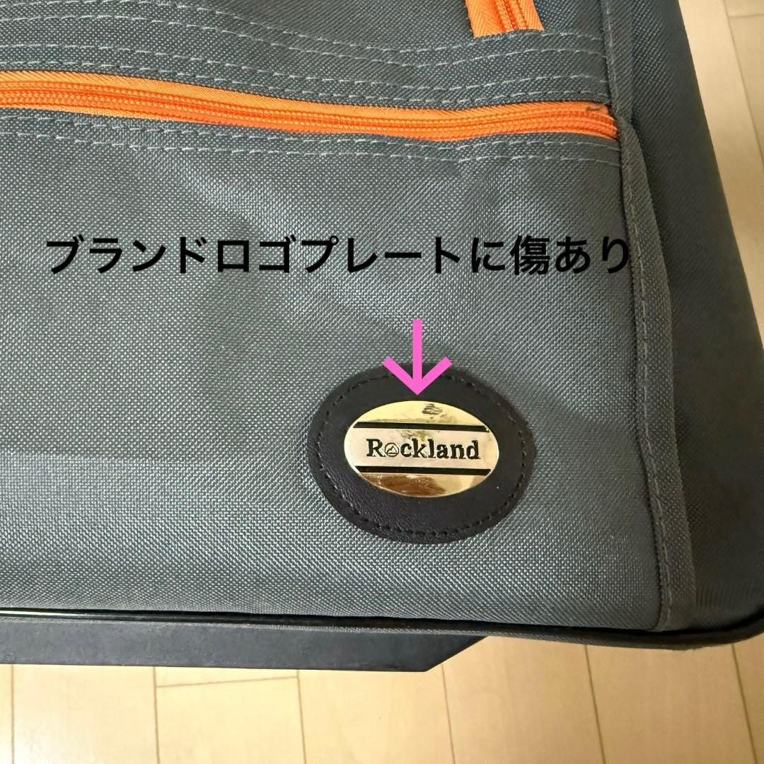 Rockland キャスター付ローリングダッフル グレー 特大 70L キャンプ