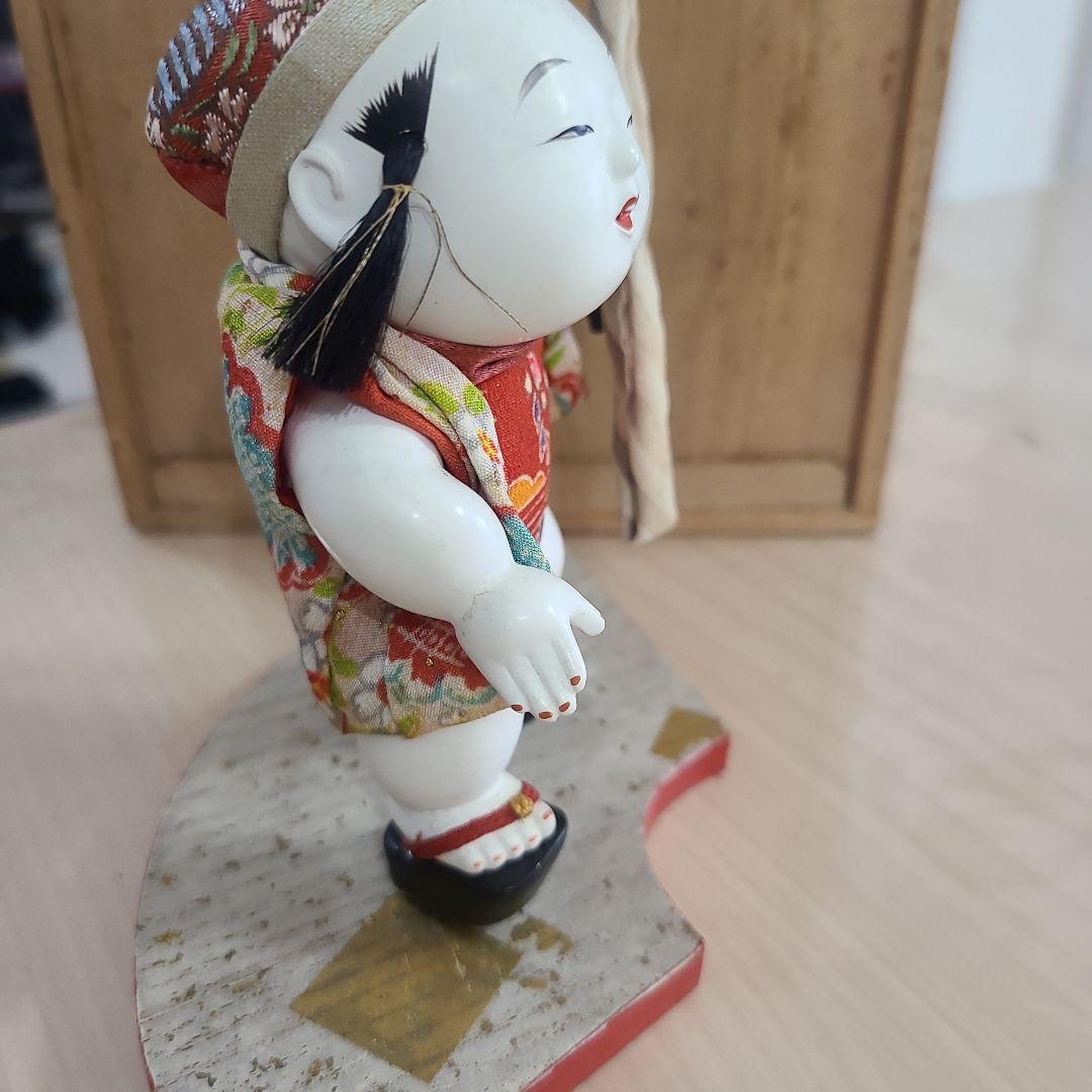 御所人形 　岡本玉水　伝統工芸品　春駒