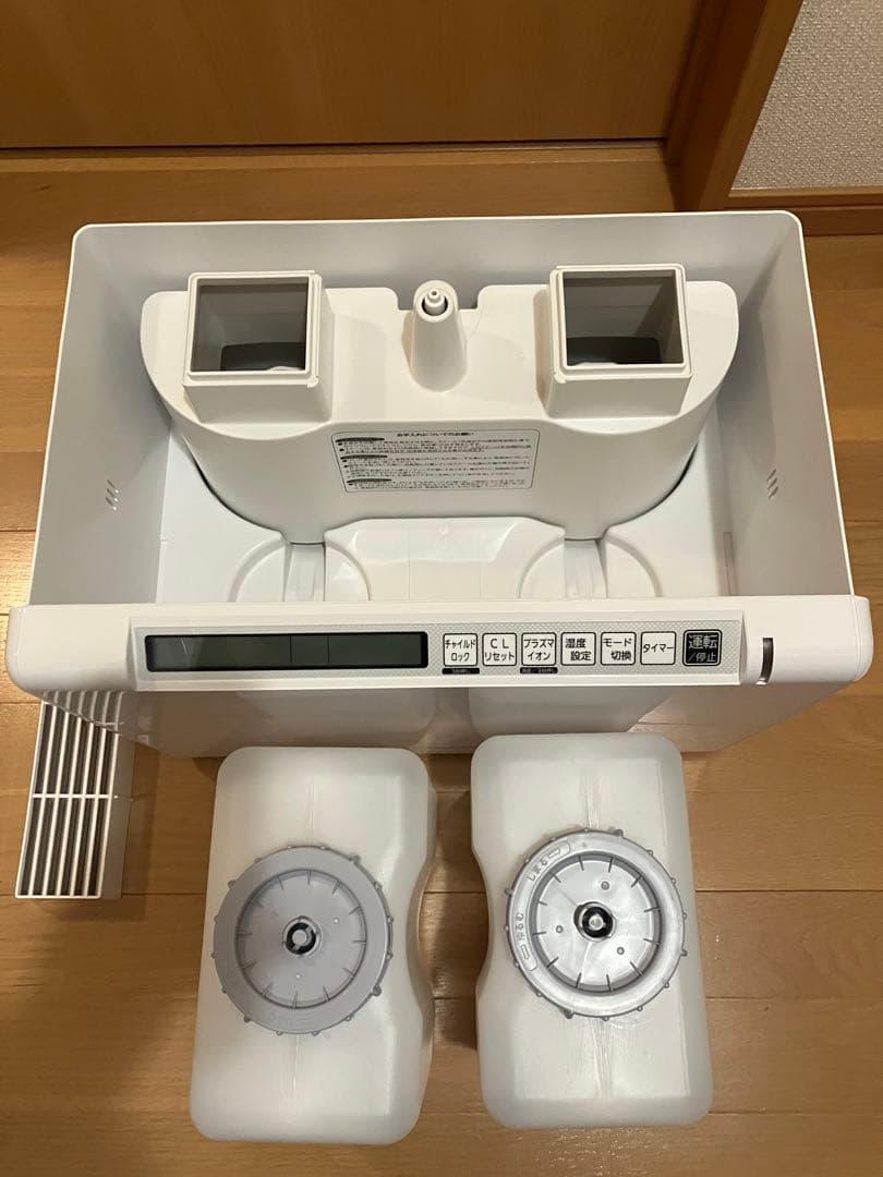 三菱　加湿器 ビーバー　スチームファン 蒸発式 SHE120VD-W