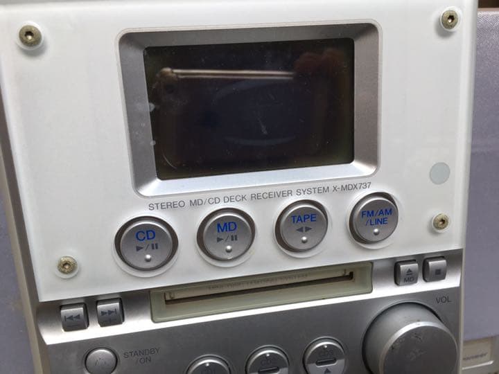 ★パイオニア★Pioneer★難あり！コンポ★スピーカー★X-MDX737-S