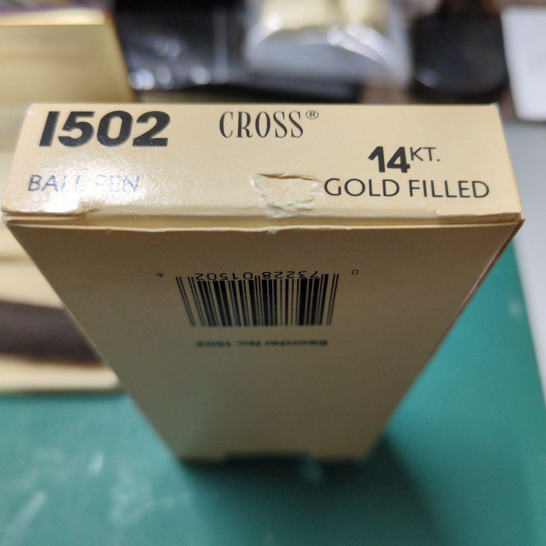 CROSS 1502 ボールペン 14Kゴールドフィルド