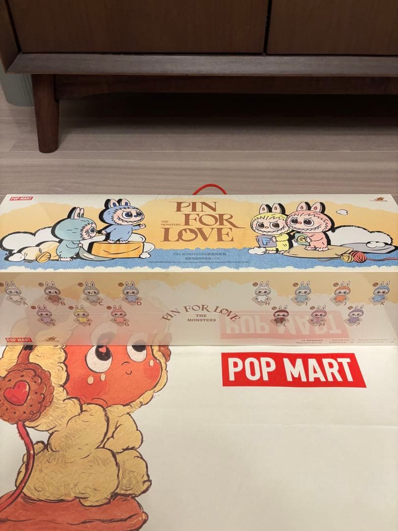 正規品　LABUBU ラブブPIN FOR LOVE A〜M アソートボックス