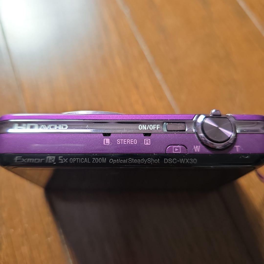 SONY Cyber-shot DSC-WX30 パープル