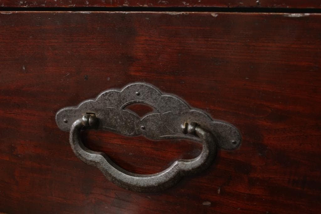 米沢箪笥 桜丸金具 前栗 時代箪笥 ローボード テレビ台