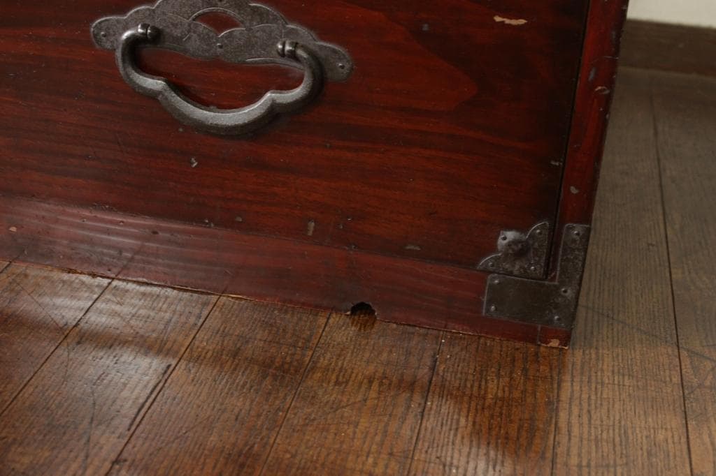 米沢箪笥 桜丸金具 前栗 時代箪笥 ローボード テレビ台
