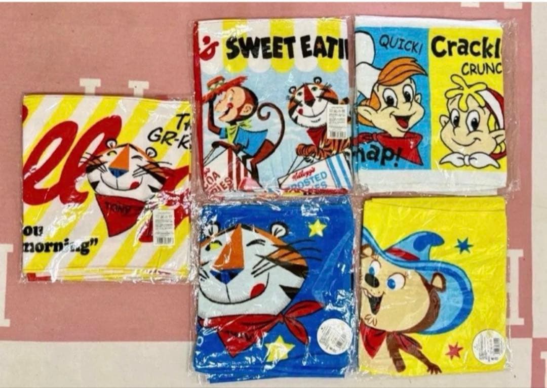 PET・ケロッグ・デッドベア フェイスタオル