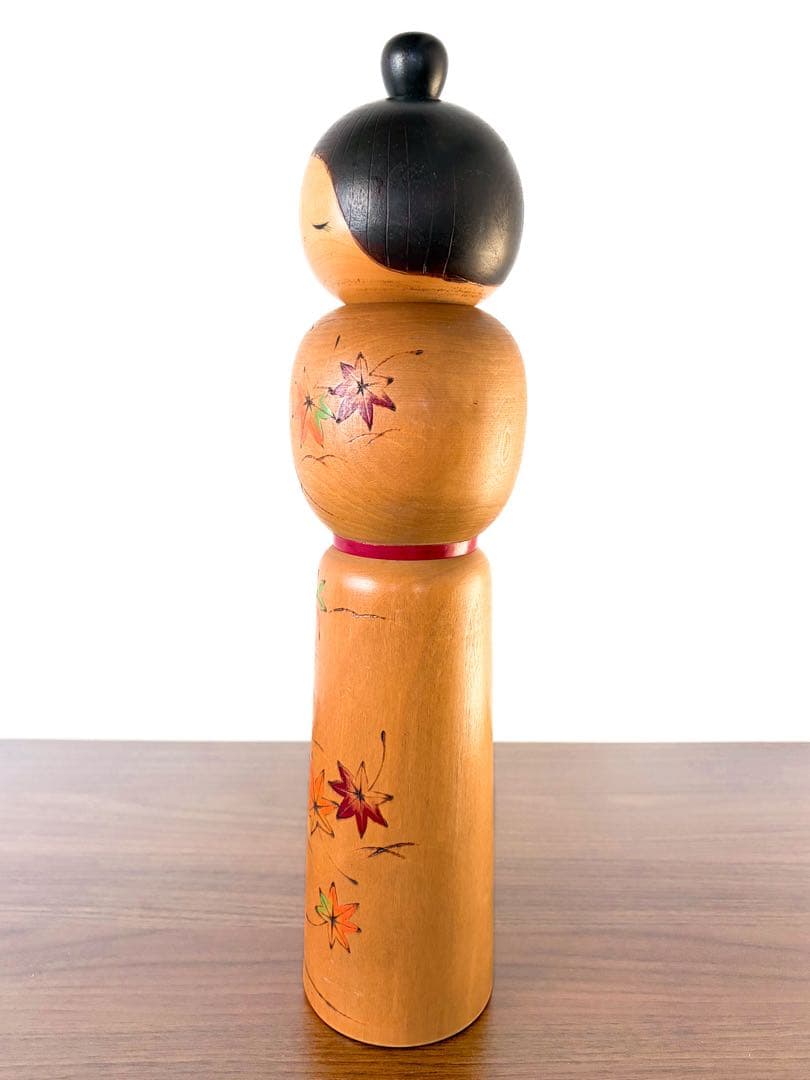 岸 貞男 Sadao 創作 こけし creative kokeshi doll