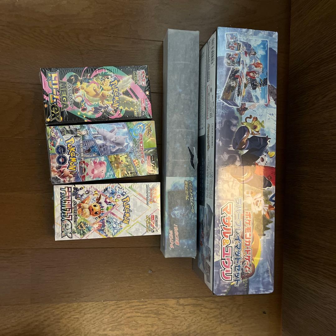ポケモンカードゲーム 未開封BOX、スターターデッキセットその他サプライセット