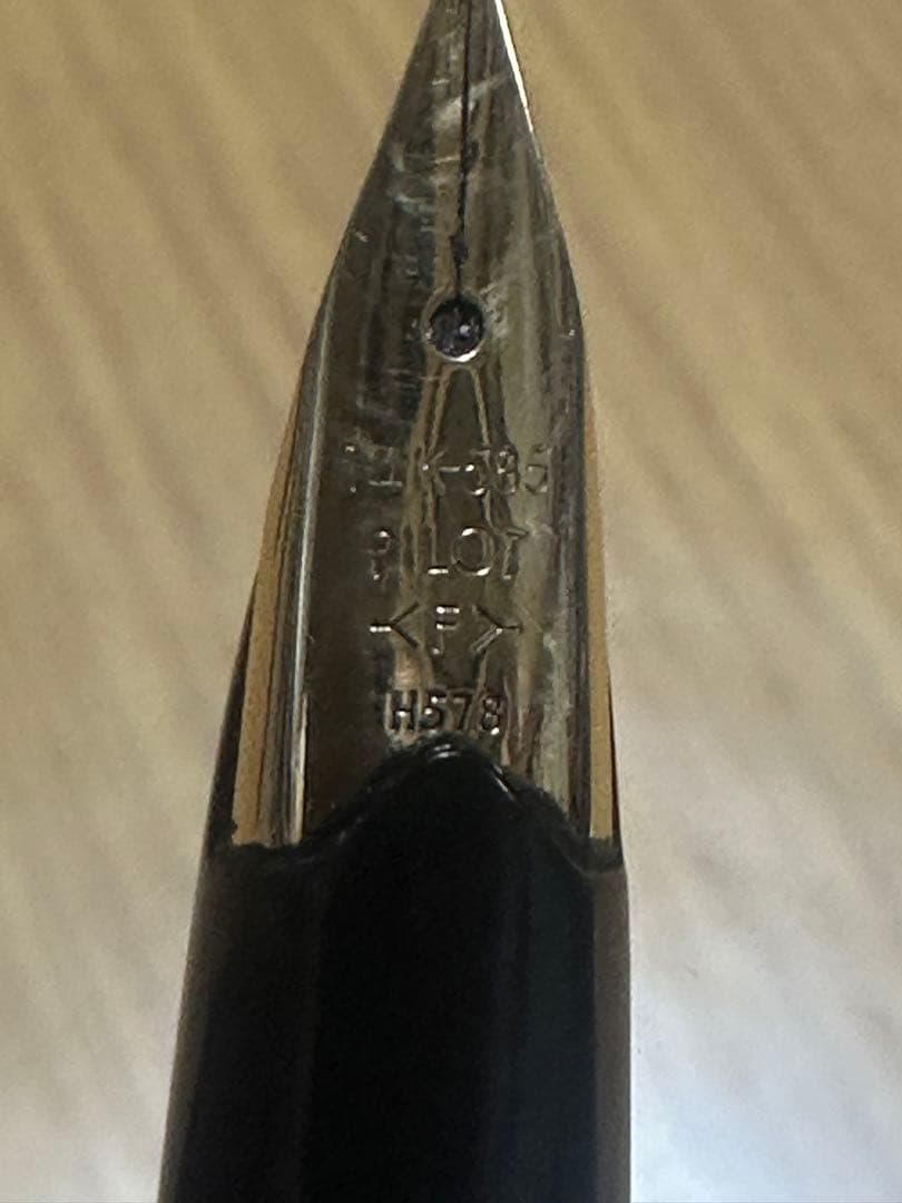 2個まとめて14金ー585 PILOT万年筆 H578