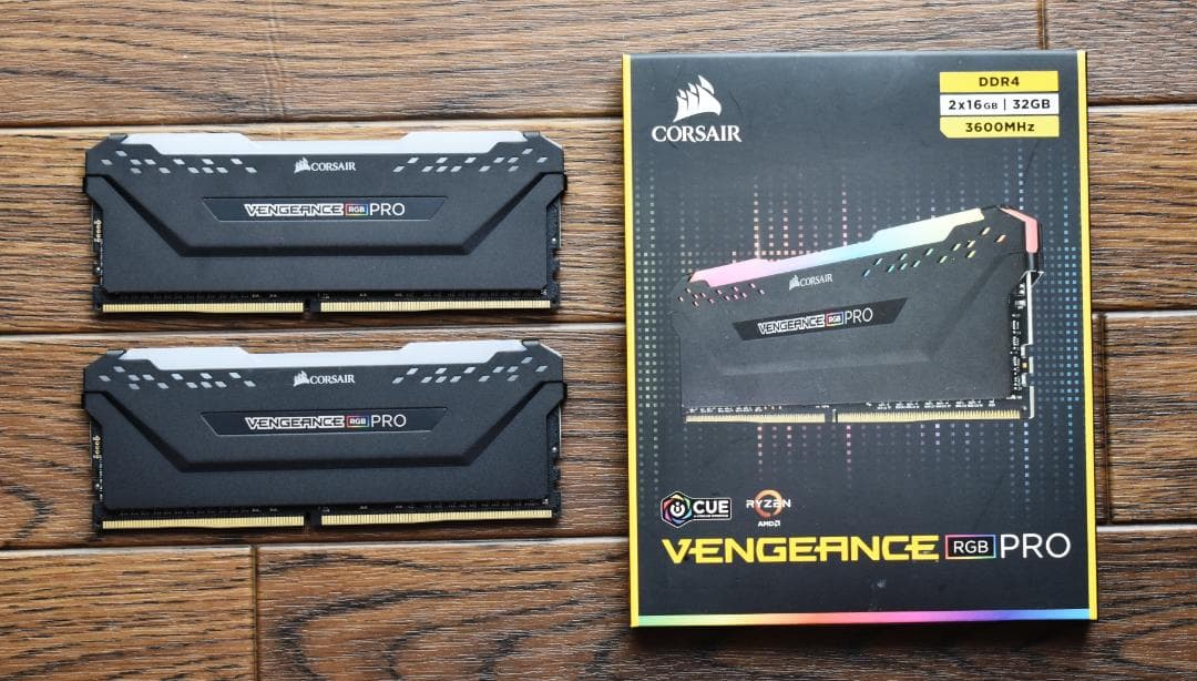 J*n様 CORSAIR VENGEANCE RGB PRO 32GB (16G
