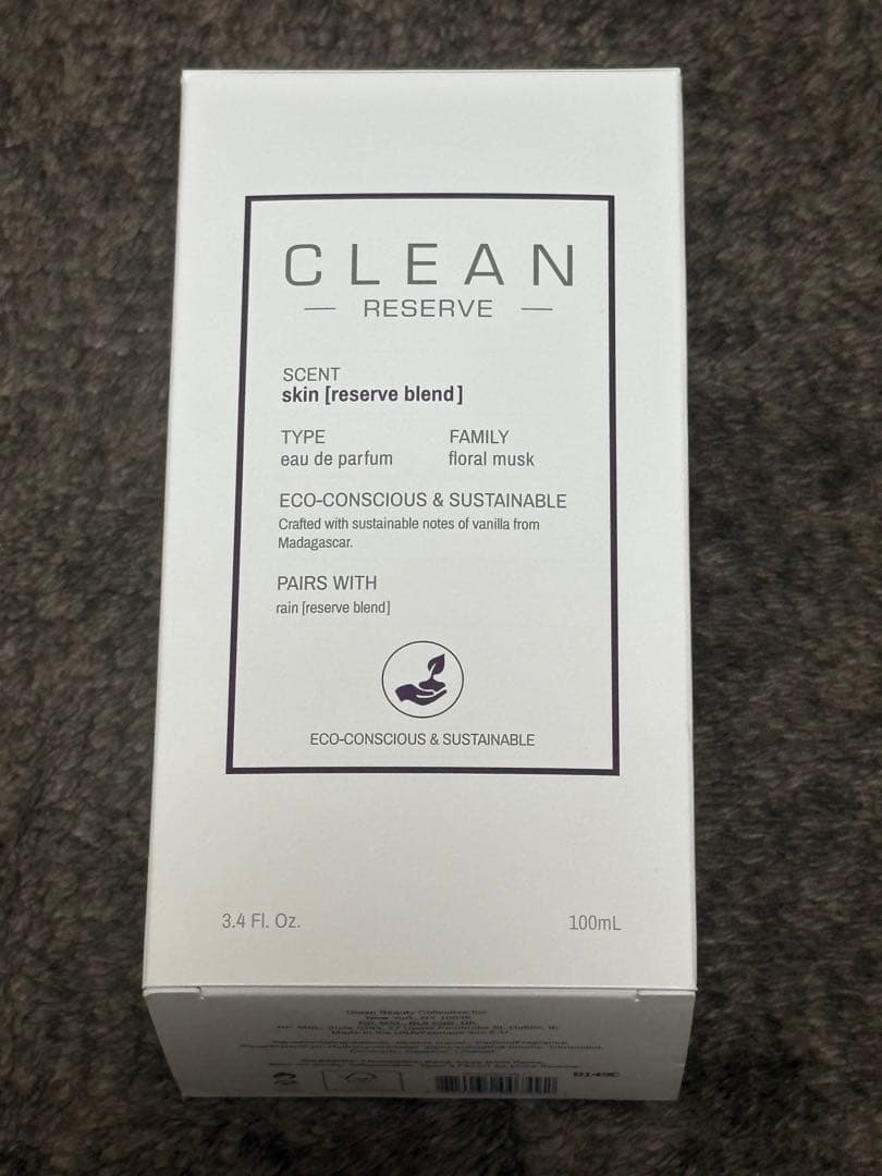 CLEAN RESERVE SKIN 100ml オードパルファム