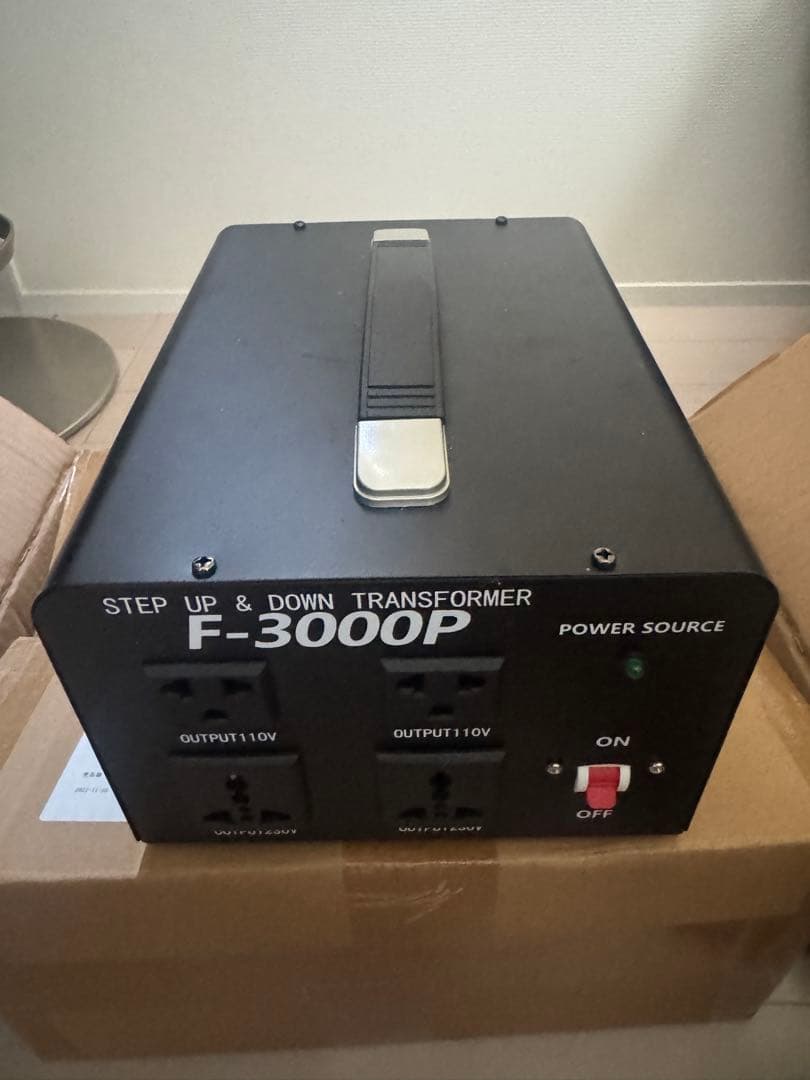 F-3000P 変圧器 110V/230V