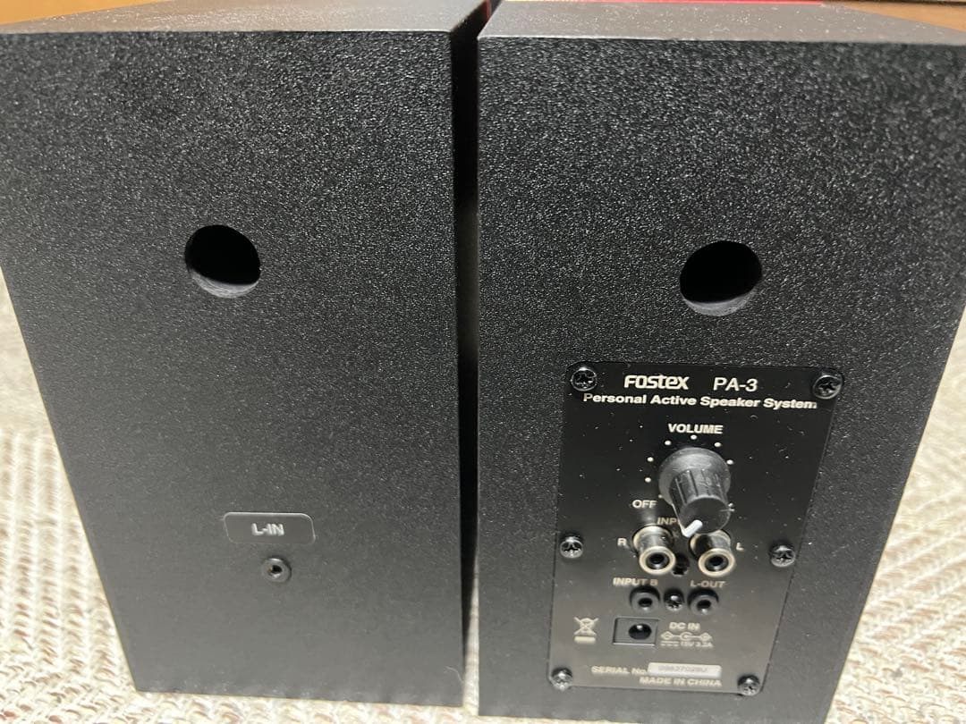 【スタンド付き】Fostex PA-3 スピーカー セット