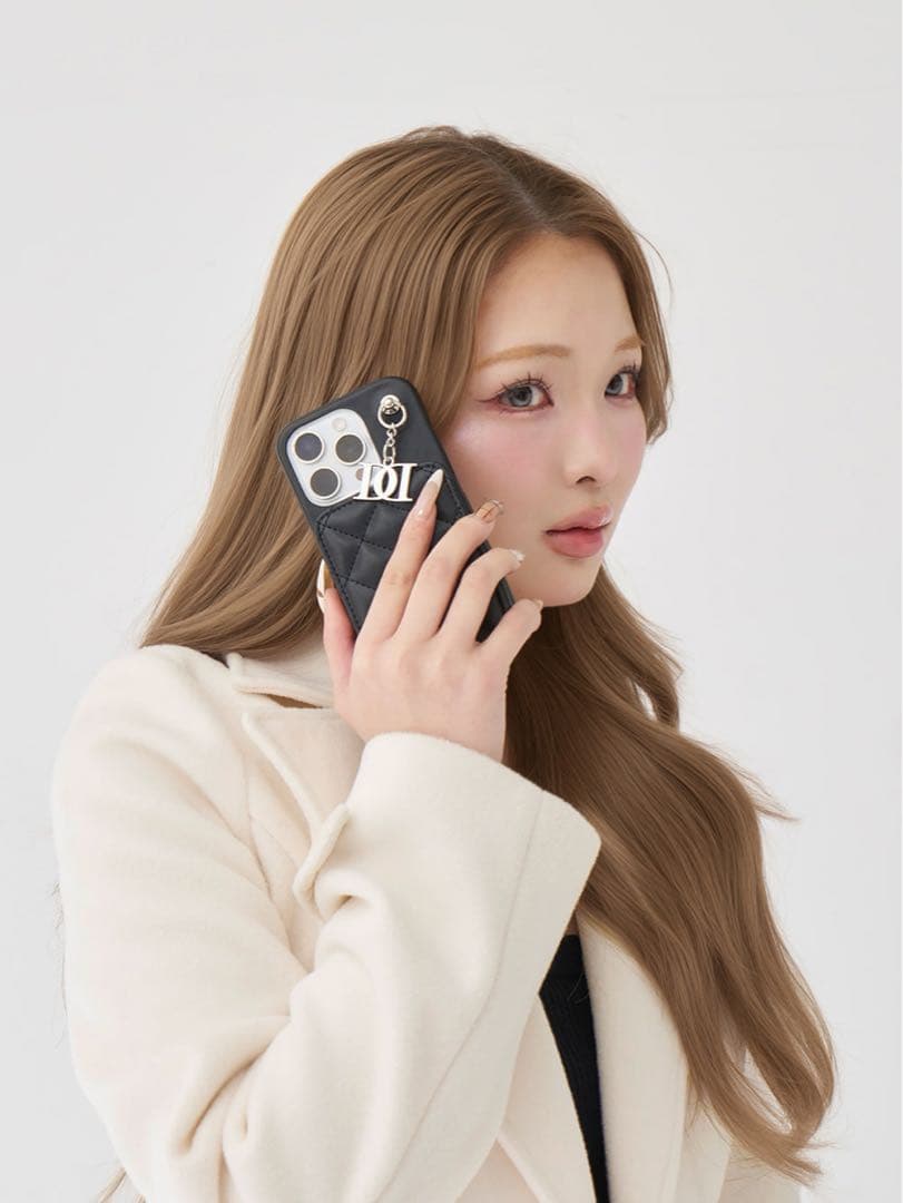 Darich ダーリッチ キルティングミラーDDチャーム iPhone13pro