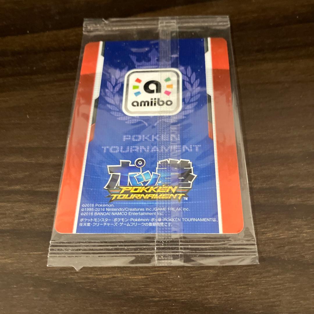 【未開封】ダークミュウツー amiibo ポッ拳トーナメント　カード