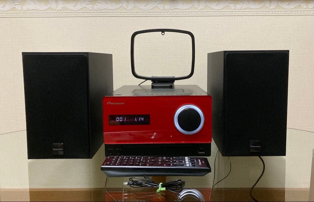 【メンテナンス動作品】Pioneer CDミニコンポーネント X-CM31-R