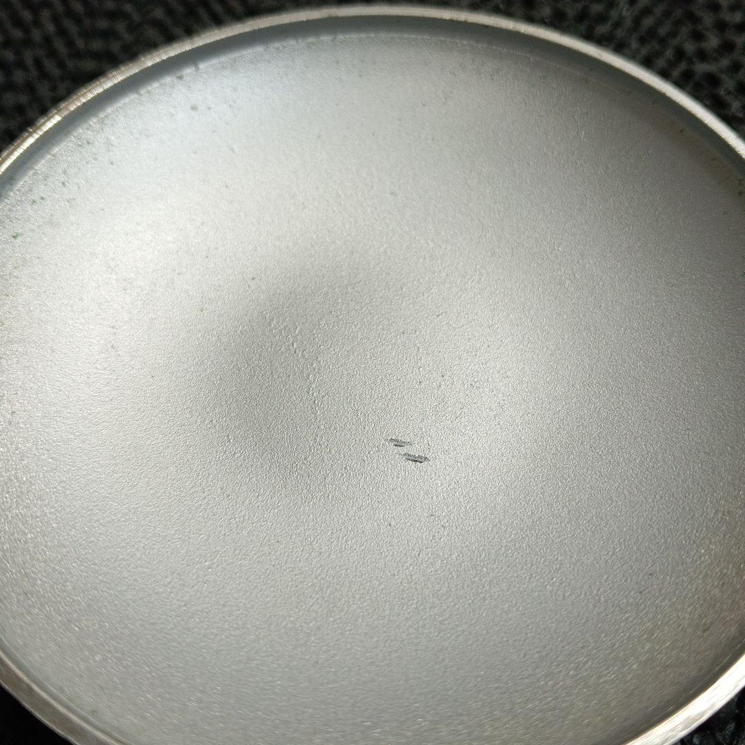 高岡銅器 菊花文様 朱肉池 朱肉入れ 伝統工芸 金属工芸 記念品 木箱付き