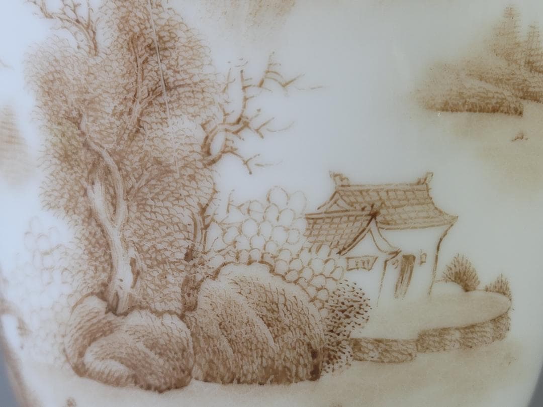 中国美術 古い花瓶 PR039