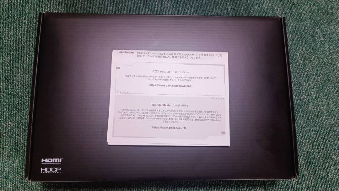 Palit RTX3060 DUAL OC 12GB グラボ
