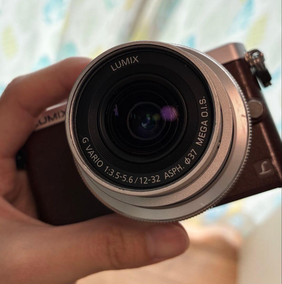 LUMIX GM1S ブラウン　望遠レンズ付き　箱、付属品あり　動作確認済　美品