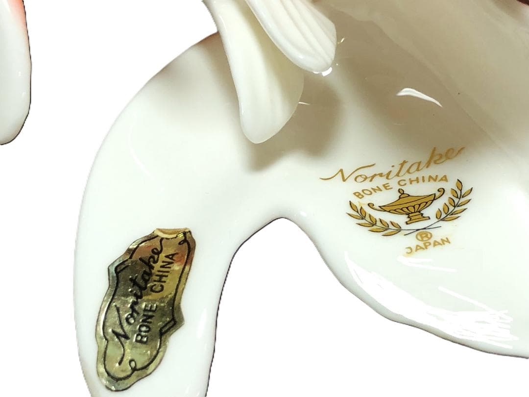 【 ノリタケ 金魚 】　無キズ完品　BONE CHINA Noritake