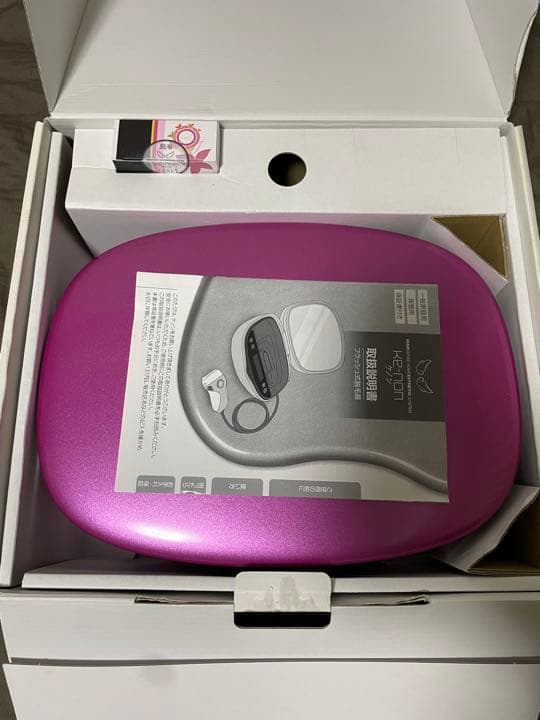 ケノン　脱毛器　ピンク