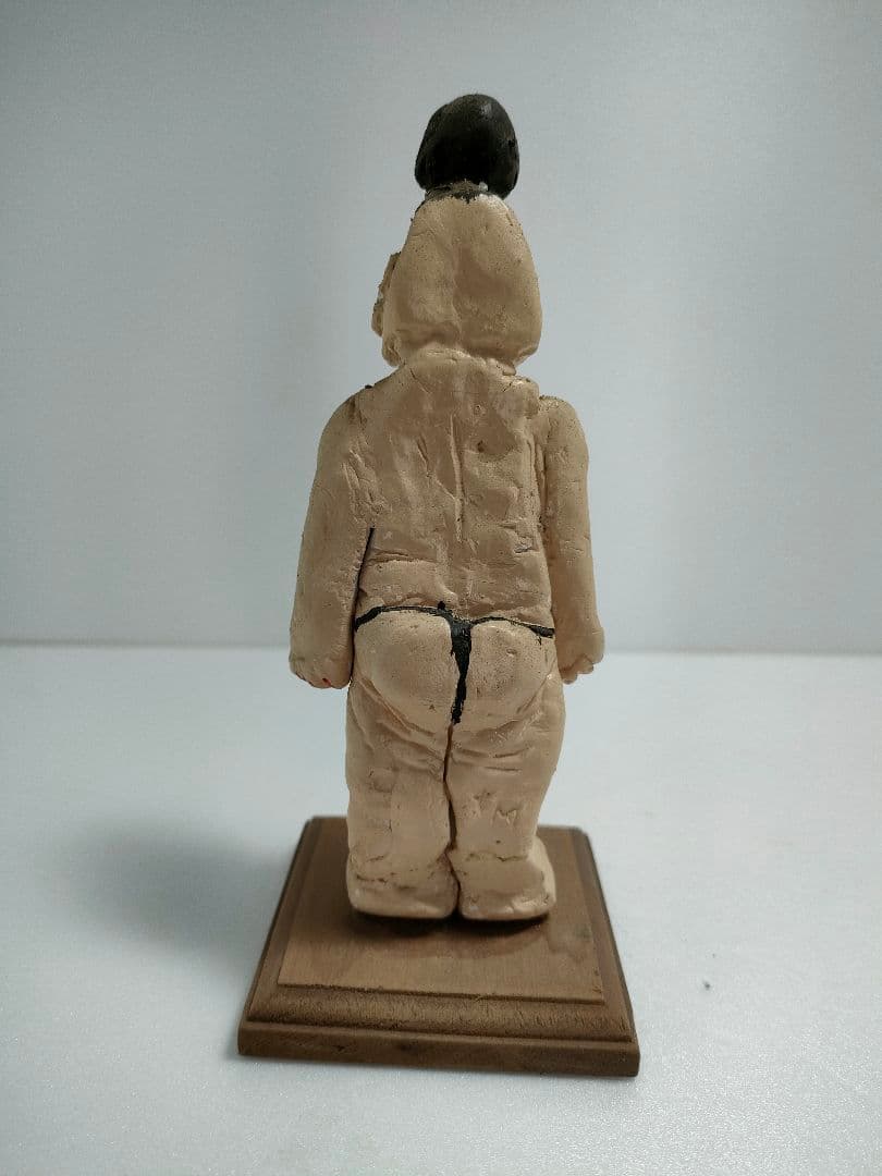 女体　　鳥人間　紙粘土