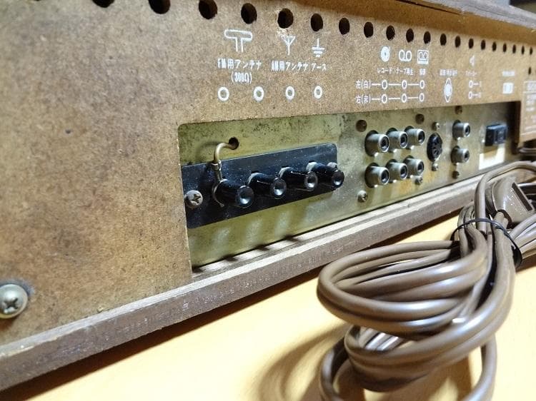 SONY STR-151 1970年頃 レシーバーアンプ 専用ケーブル付属